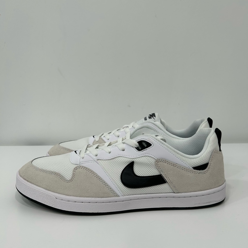 Nike SB Alleyoop White Black Sneaker Show Skate CJ0882-100 Mens